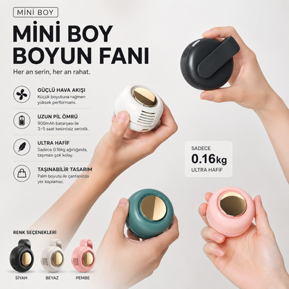 Lumaturk- Taşınabilen Mini Kişisel Fan