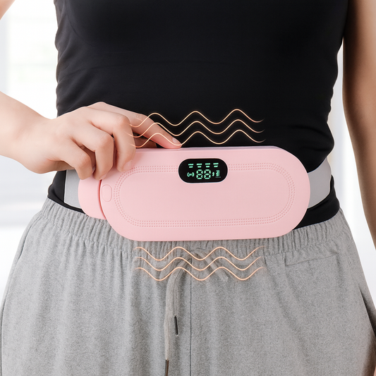 Lumaturk- Ayarlanabilir Isıtmalı Titreşimli Bel ve Karın Masaj Kemeri