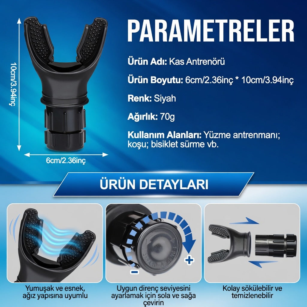Lumaturk- Akciğer Ultra Nefes Egzersizi Cihazı