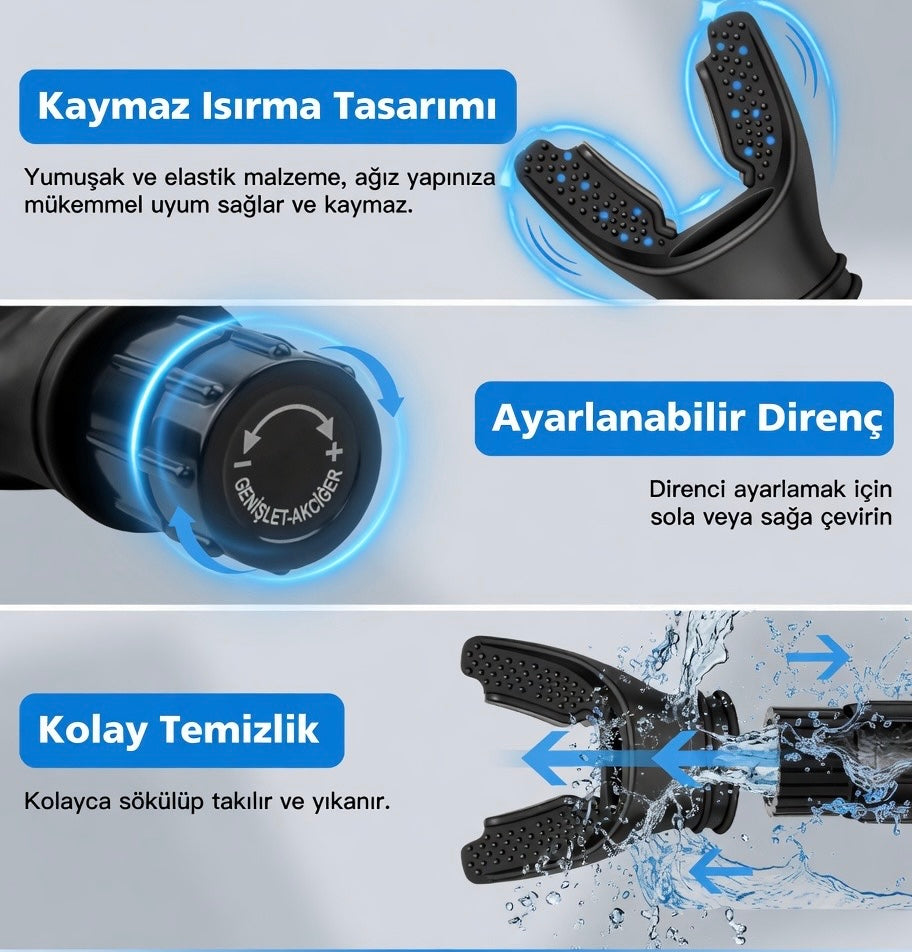Lumaturk- Akciğer Ultra Nefes Egzersizi Cihazı